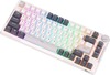 Клавиатура Royal Kludge RKH81 Night, Sky Cyan Switch, Белый вариант - 6