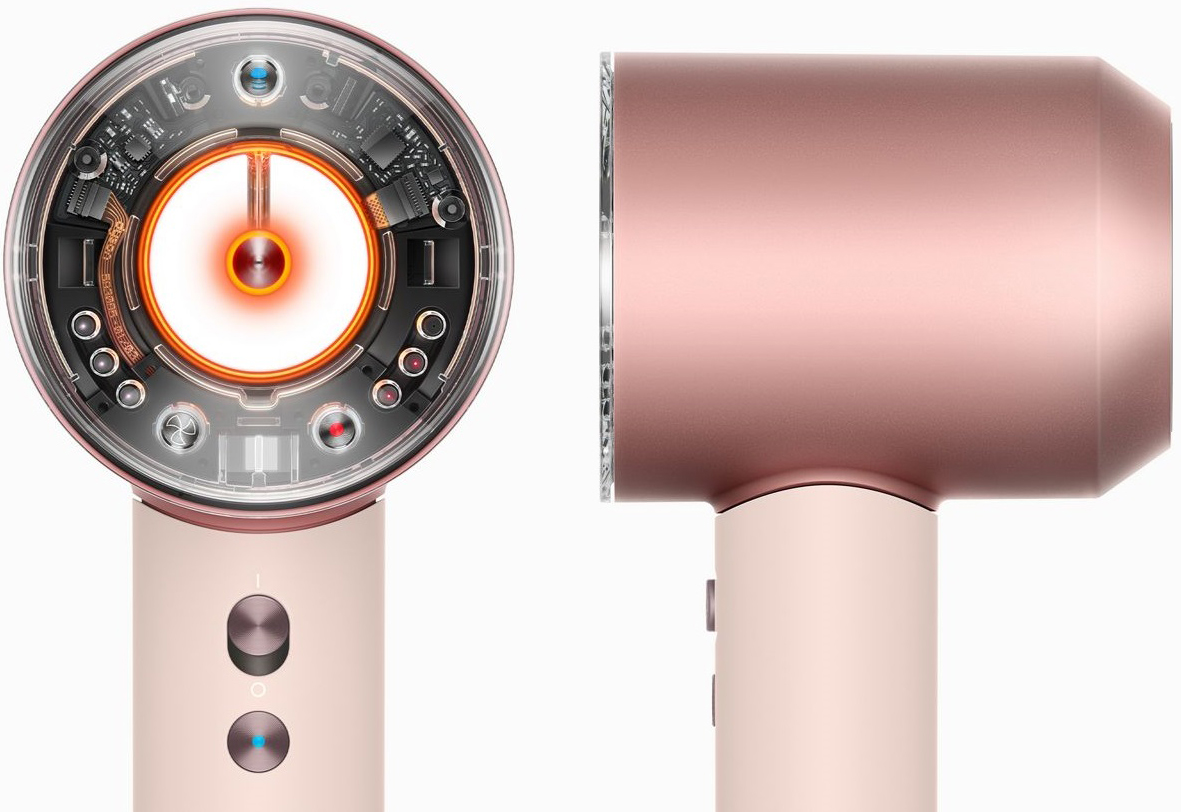 Фен Dyson Supersonic Nural HD16 EU, Керамический розовый/Розовое золото детальное изображение - 3