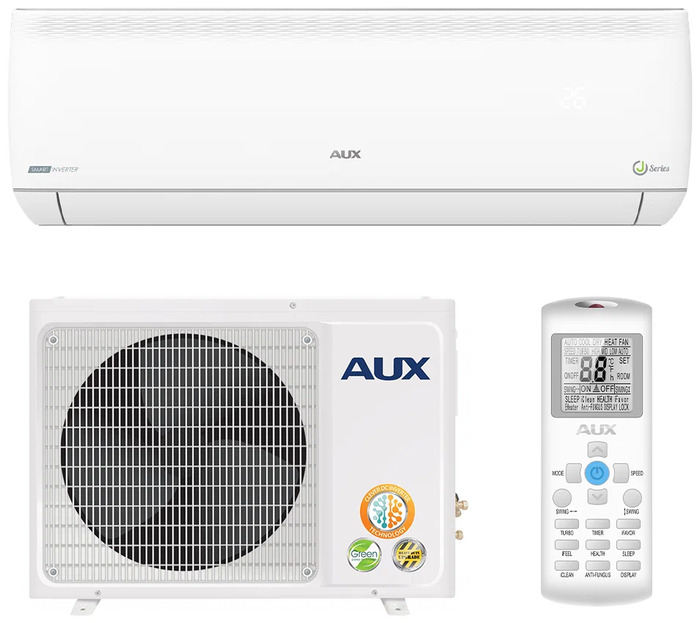 Кондиционер AUX ASW-H09A4/JD-R2DI 26 м², Белый №4