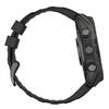 Смарт-часы Garmin Fenix 8 AMOLED Sapphire, 51 мм, угольно-серый DLC, пепельно-черный силиконовый ремешок вариант - 8