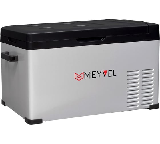 Автомобильный компрессорный холодильник Meyvel AF-B30, 970018, 12/24 В, Серебристый детальное изображение - 1