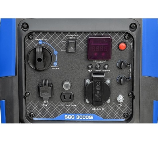 Генератор бензиновый ТСС SGG 3000Si 060054, 2.8 кВт, Синий детальное изображение - 6