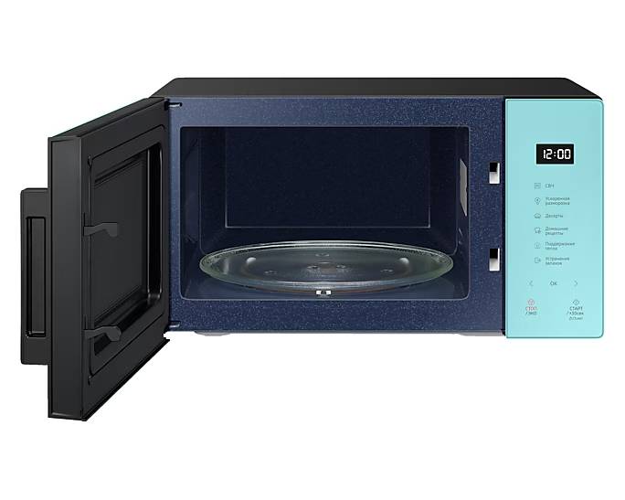 Микроволновая печь Samsung MS23T5018AN, Голубой детальное изображение - 3