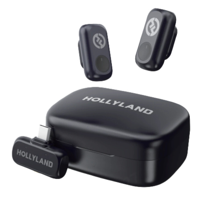 Радиосистема Hollyland Lark A1 Duo, Черный №1