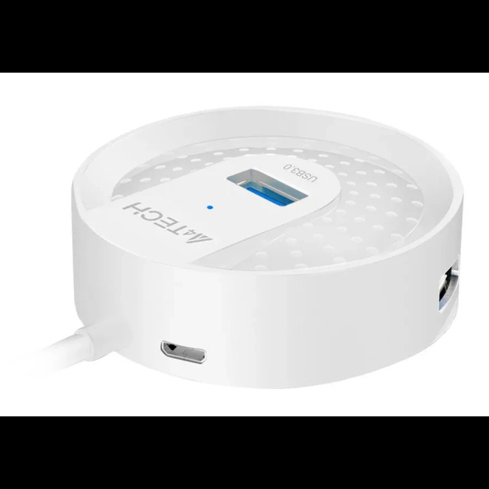 USB-концентратор A4Tech HUB-30, Белый №2
