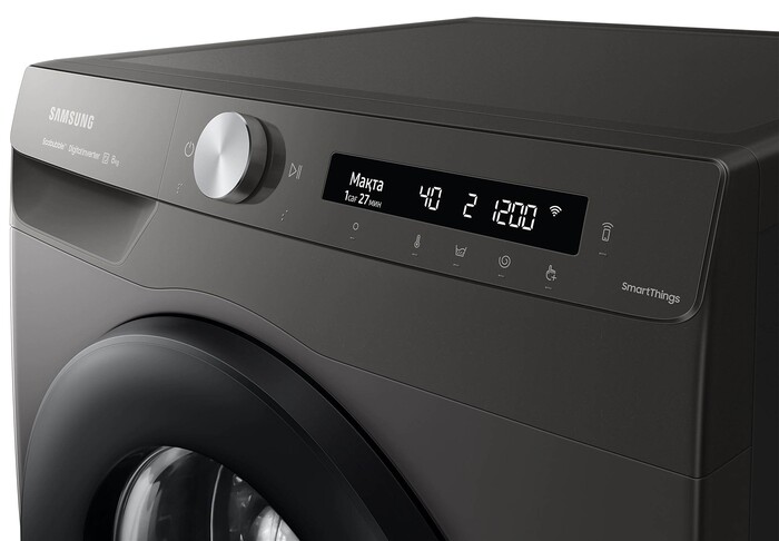Стиральная машина Samsung WW80A6S24AN, Графит №10