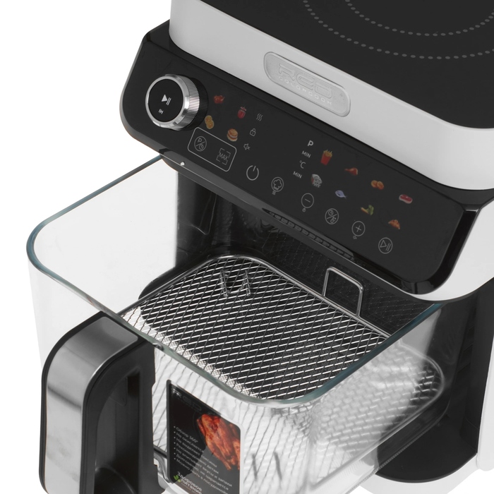 Аэрогриль RED ColorCook MC550W, 5.5 л, 1400 Вт, Белый №6