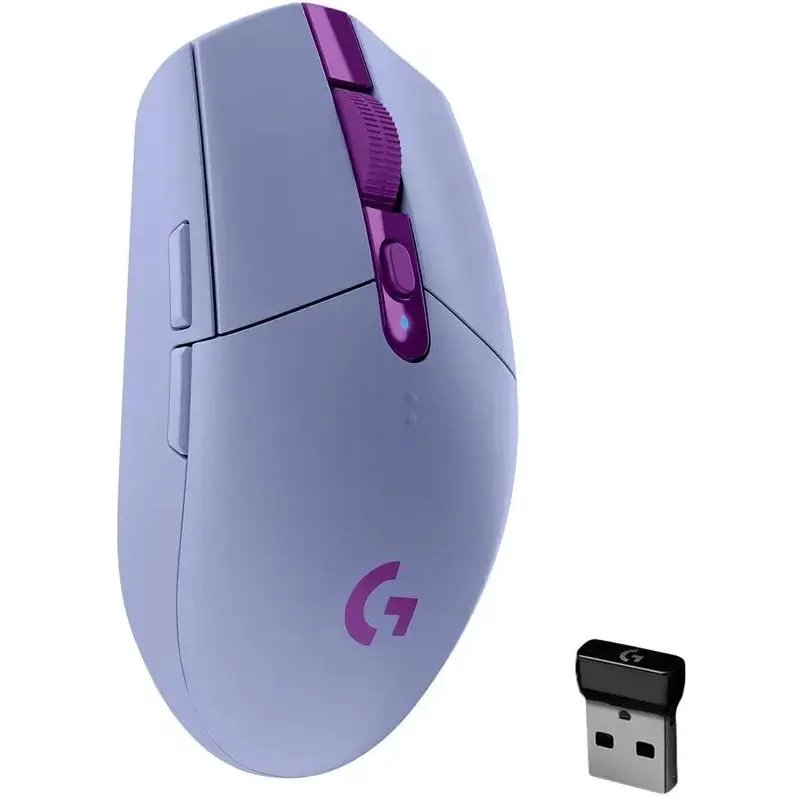 Мышь Logitech G304 Lightspeed, Фиолетовый детальное изображение - 4