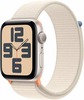 Смарт-часы Apple Watch SE 2023 40 мм, Starlight Aluminium Case with Stalight Sport Loop, Сияющая звезда вариант - 1