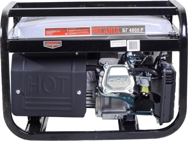 Генератор бензиновый Ресанта БГ 4000 Р 64/1/44, 3 кВт, Серый детальное изображение - 4