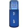 USB Flash накопитель Silicon Power Helios 202 (SP064 ГБUF3202V1B) 64 ГБ, синий вариант - 1