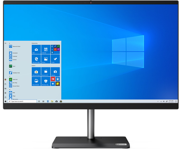 Моноблок Lenovo V30a-24IIL 11LA002NRU, Черный детальное изображение - 1