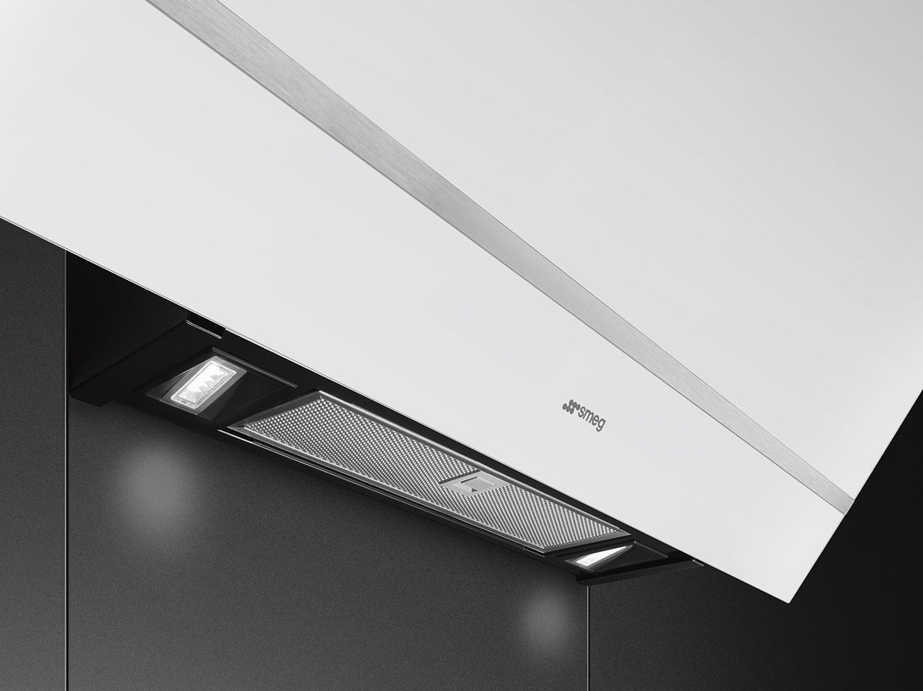 Вытяжка Smeg KV28B, Белый детальное изображение - 3