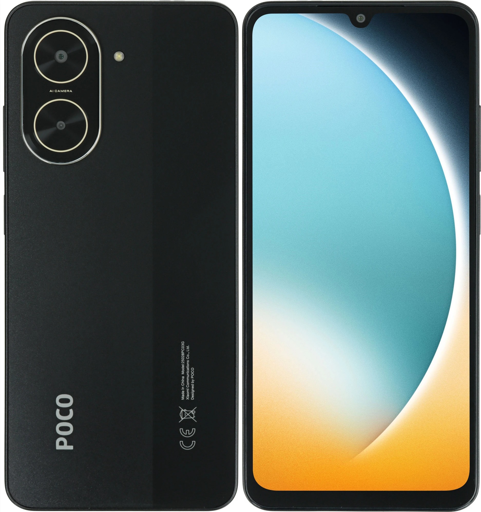 Смартфон Poco C71 (RU) 4/128 Гб, Черный, Dual nano-SIM детальное изображение - 3
