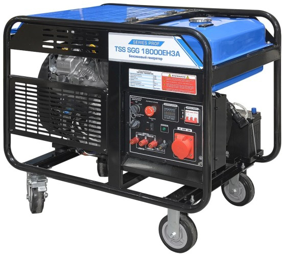 Генератор бензиновый ТСС SGG 18000EH3A 190090, 17 кВт, Синий детальное изображение - 1