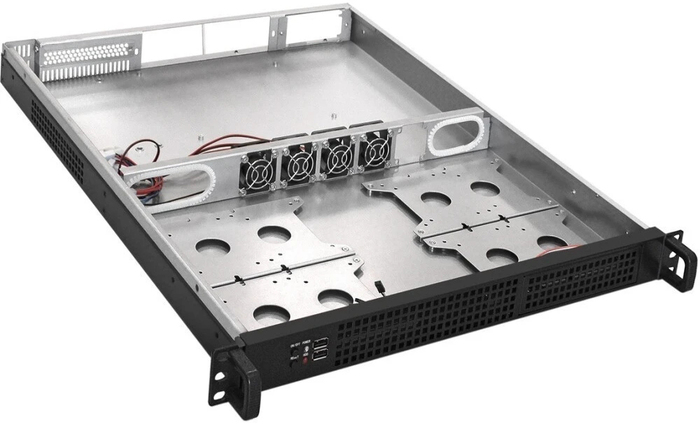 Серверный корпус ExeGate Pro 1U550-04/250ADS, 250 Вт, Черный №2