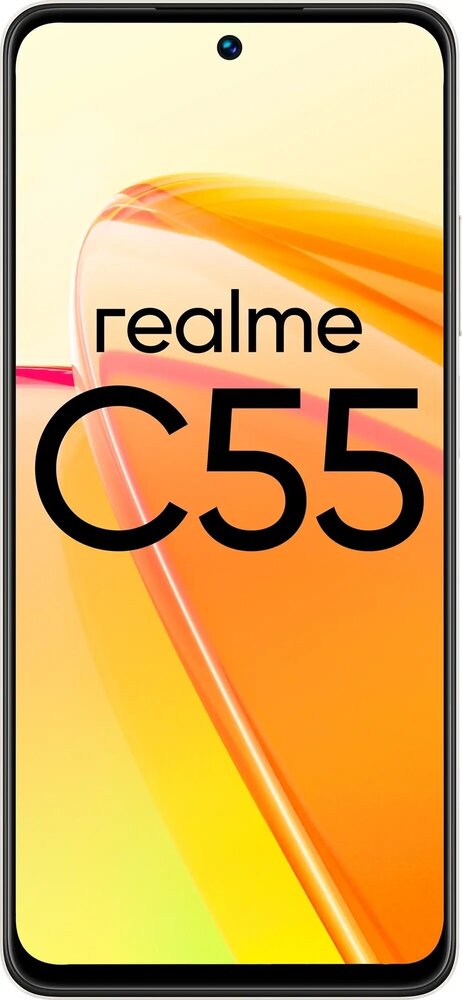 Смартфон Realme C55 128 ГБ, RAM 8 ГБ, Перламутровый, Dual nano SIM №2