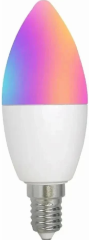 Умная лампочка Moes Matter WiFi LED Bulb E14, 6 Вт, 470 Лм, Белый детальное изображение - 1