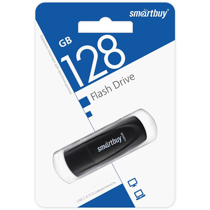 USB Flash накопитель SmartBuy Scout (SB004GB2SCK) 4 ГБ, черный №3
