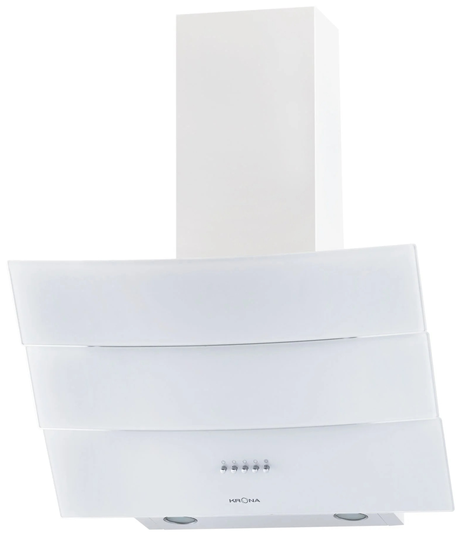 Вытяжка Krona INGA 600 black push button, Черный детальное изображение - 1