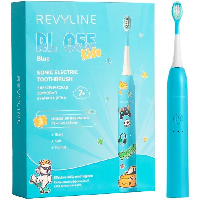 Зубная щётка Revyline RL 055 Kids, Синий №8