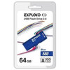 USB Flash накопитель Exployd 580 64 ГБ, синий вариант - 1