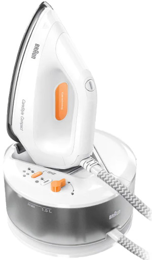 Утюг с парогенератором Braun CareStyle Compact IS 2132, Белый детальное изображение - 1