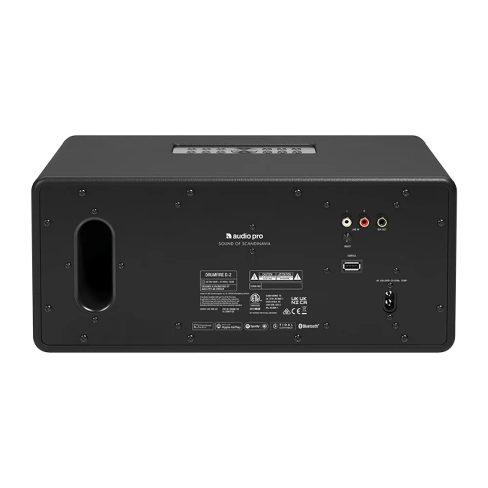 Беспроводная акустика Audio Pro Drumfire D-2, Черный детальное изображение - 3