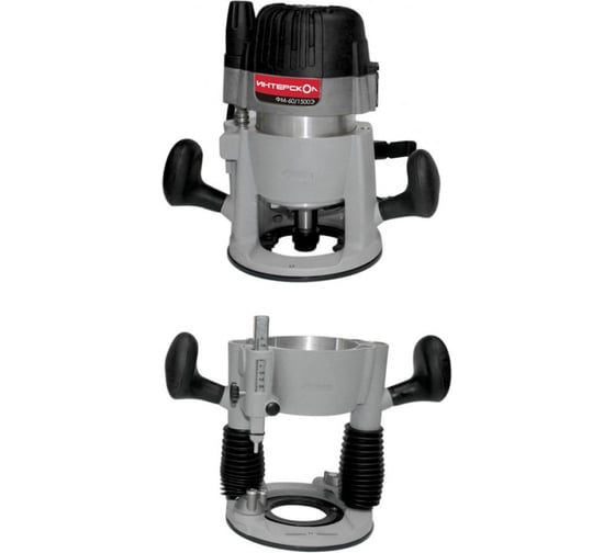 Фрезер Интерскол ФМ-62/1500Э, 1500 Вт, Серый детальное изображение - 2