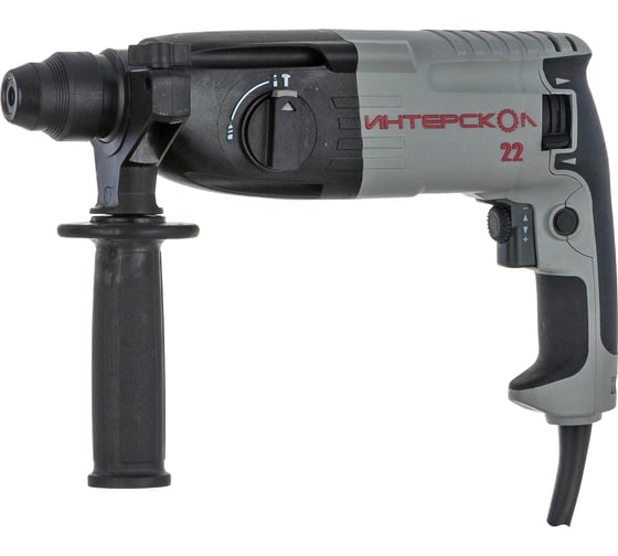 Перфоратор Интерскол П-22/620ЭР + подарок 100.0.0.10, 620 Вт, 2,2 Дж, 0-5060 уд/мин детальное изображение - 1