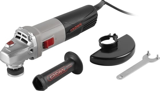Угловая шлифовальная машина CROWN CT13502-125R, 125 мм, 11000 об/мин, 1010 Вт детальное изображение - 7