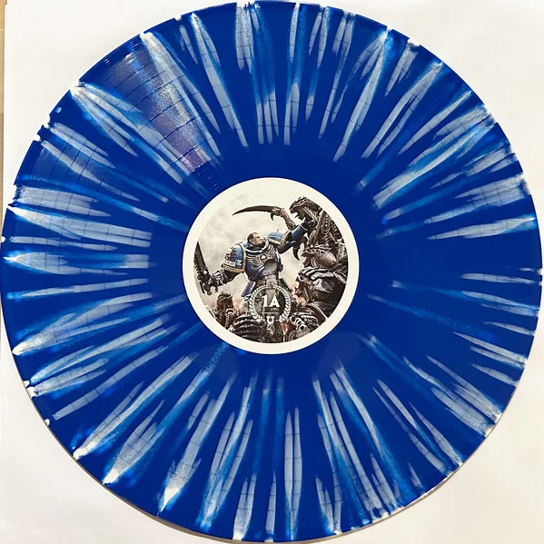 Виниловая пластинка OST – Nima Fakhrara & Steve Molitz – Warhammer 40,000: Space Marine 2 – Blue, White 2LP детальное изображение - 3