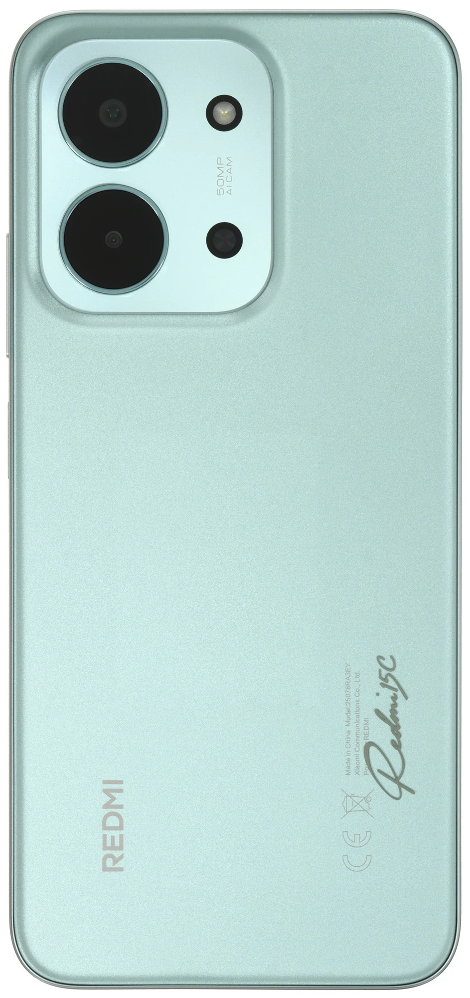 Смартфон Xiaomi Redmi 15C 4/256 Гб, Мятно-зеленый, Dual nano SIM детальное изображение - 2