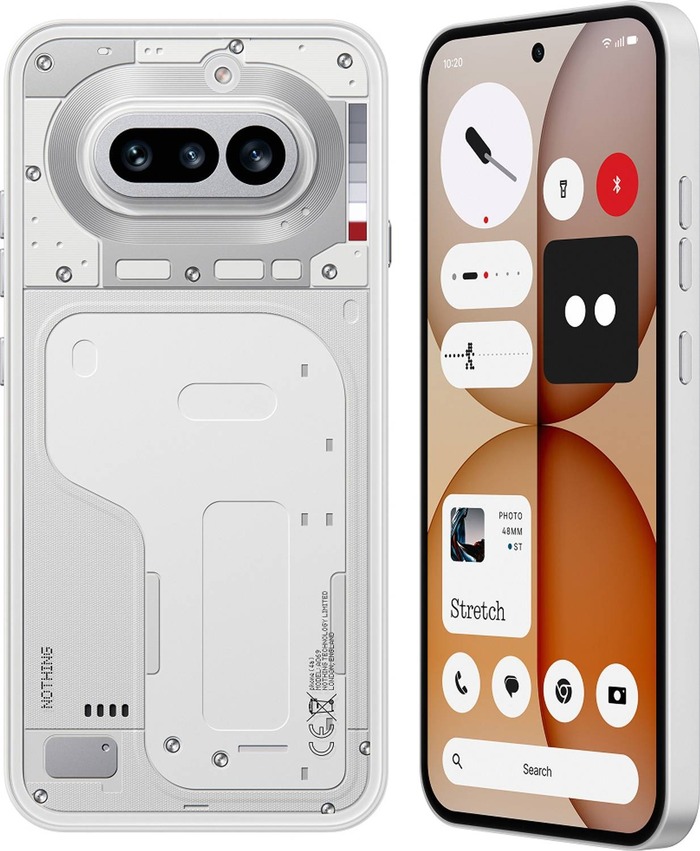 Смартфон Nothing Phone (4a) 8/256 Гб, Белый, Dual nano SIM №2