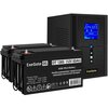 ИБП ExeGate SineTower SZ-1000.LCD.AVR.2SH.1C13.USB + 2x DT 1265 (65Ач) вариант - 1