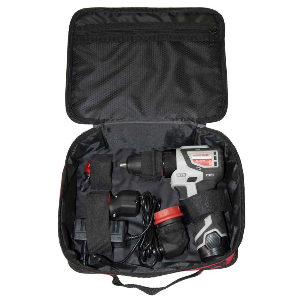 Аккумуляторная дрель-шуруповерт Интерскол ДА-10/12В 36 КомбиМАКС 687.2.2.77, 36 Нм, 12 В детальное изображение - 4