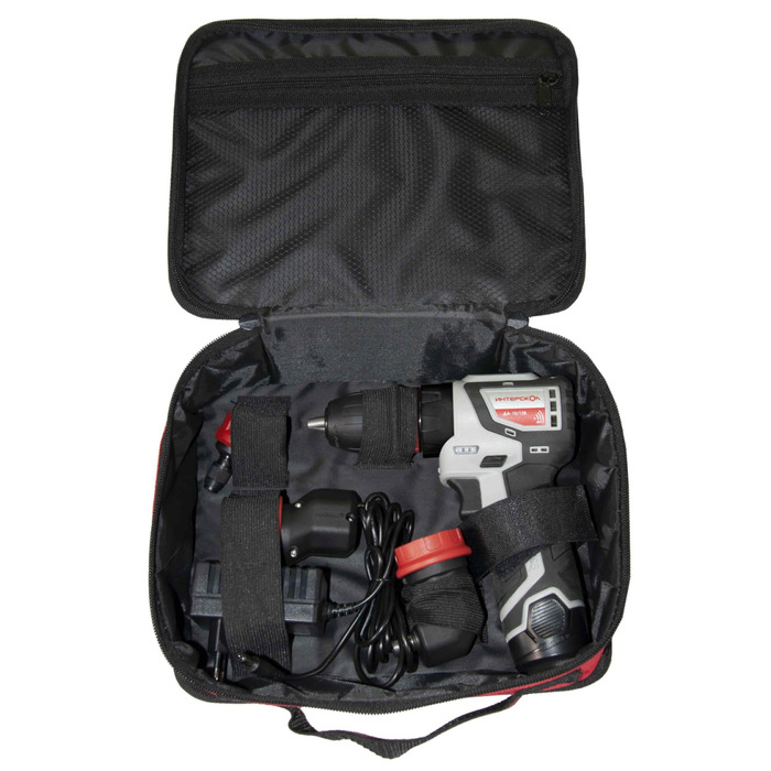 Аккумуляторная дрель-шуруповерт Интерскол ДА-10/12В 36 КомбиМАКС 687.2.2.77, 36 Нм, 12 В №4