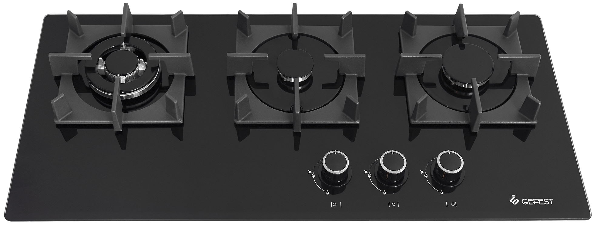 Газовая варочная панель Gefest PVG 2150-01 K33, Черный детальное изображение - 2