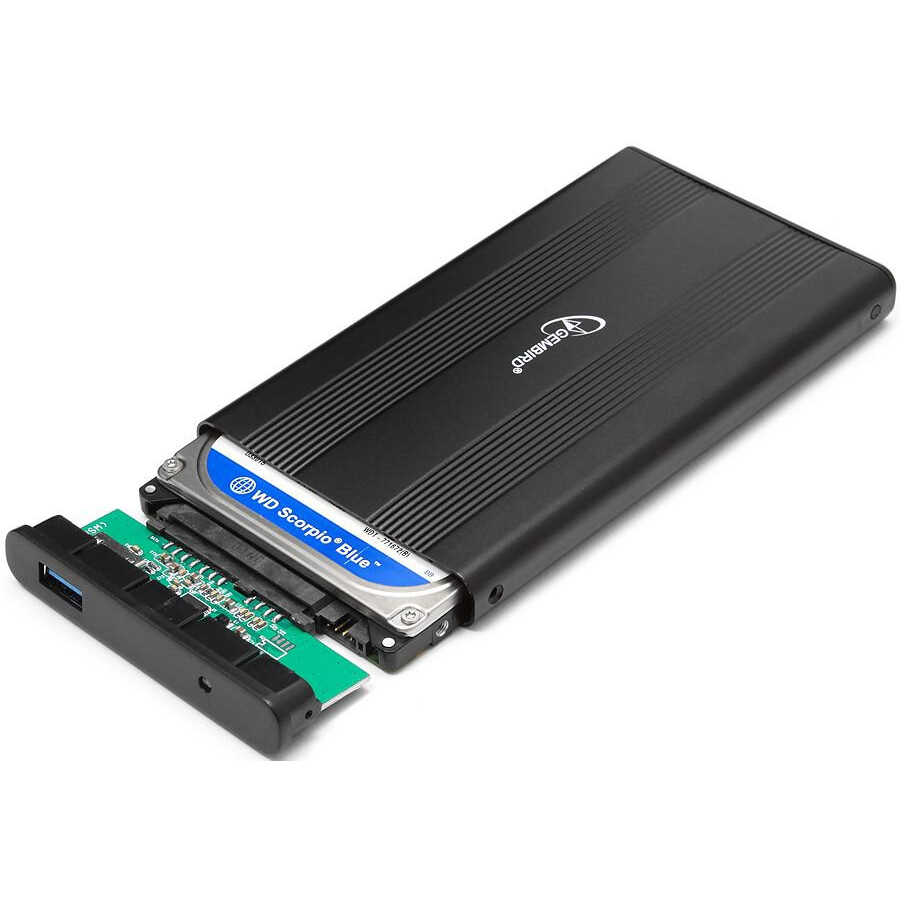 Внешний корпус для HDD Gembird EE2-U3S-5, Чёрный детальное изображение - 3