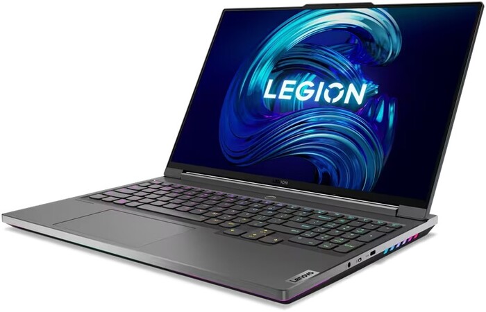 Ноутбук Lenovo Legion 7 16IAX7, 82TD0009RK, RAM 16 ГБ, SSD 512 ГБ, Серый №4