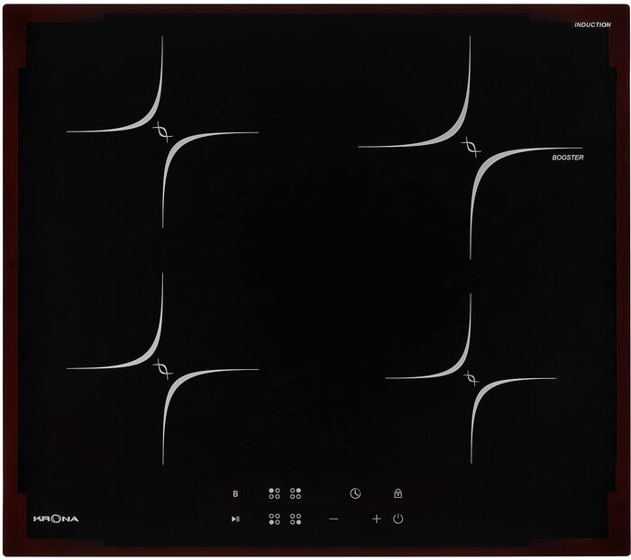 Варочная поверхность Krona VIRGOLA 60 BL, Черный №1