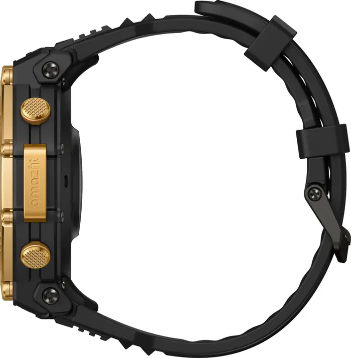 Смарт-часы Amazfit T-Rex 3 Pro 48 мм, Черный/Золотой №4