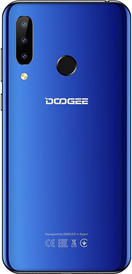Смартфон Doogee N20 4/64, Синий, Dual nano SIM детальное изображение - 3