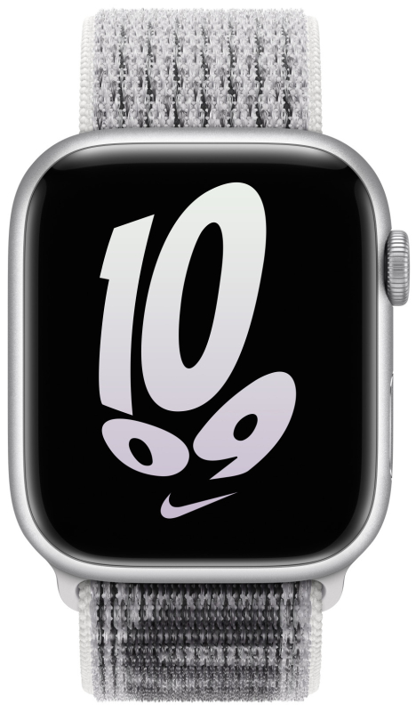 Ремешок Apple Nike Sport Loop 45 мм, Серый детальное изображение - 3