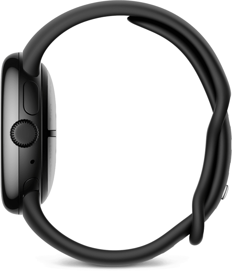 Смарт-часы Google Pixel Watch 3 45 мм, Черный, Obsidian Active Band детальное изображение - 2