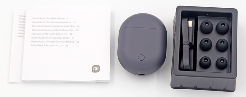 Беспроводные наушники Xiaomi Redmi Buds 3 Pro, Черный детальное изображение - 3