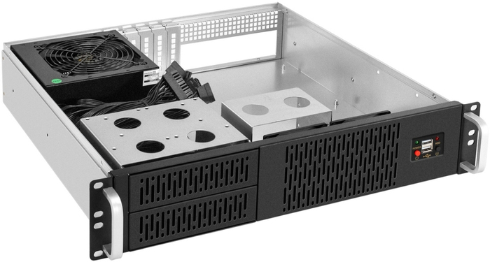Серверный корпус ExeGate Pro 2U400-02/1200PPH-SE, 1200 Вт, Черный №2