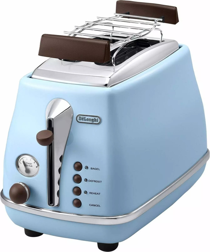 Тостер DeLonghi CTOV2103.AZ, Голубой №3