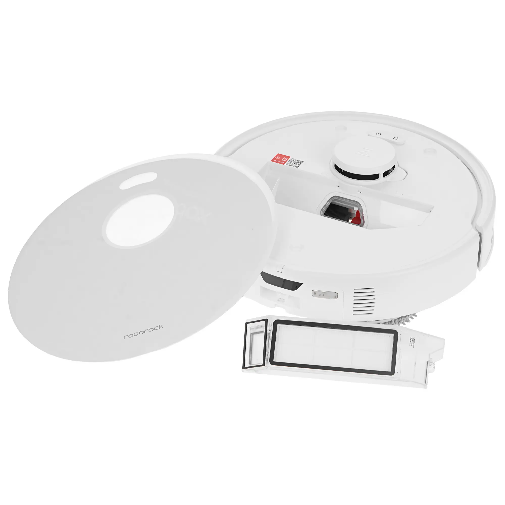 Робот-пылесос Roborock Qrevo EdgeC, Белый детальное изображение - 9