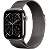 Умные часы Apple Watch Series 11 46 мм, Slate Titanium Case with Slate Milanese Loop, GPS + Cellular, Черный вариант - 2